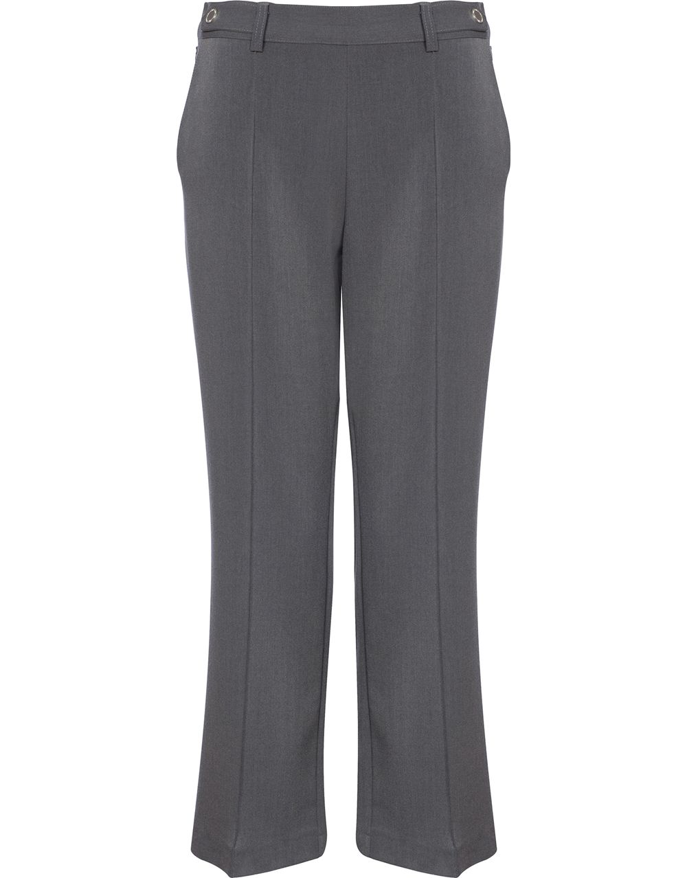 Brands - Anna Rose Anna Rose 27 Inch Straight Leg Trousers Charcoal Women’s
