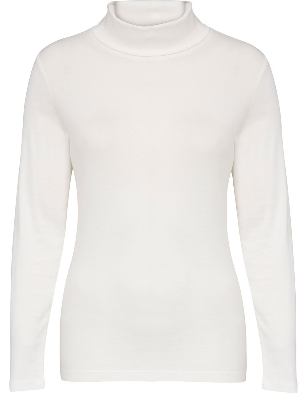 Long Sleeve Turtle Neck Jersey Top