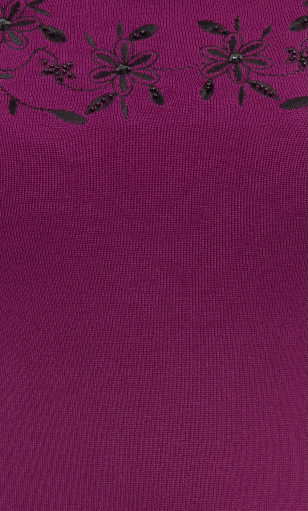 Anna Rose Embellished Knit Top