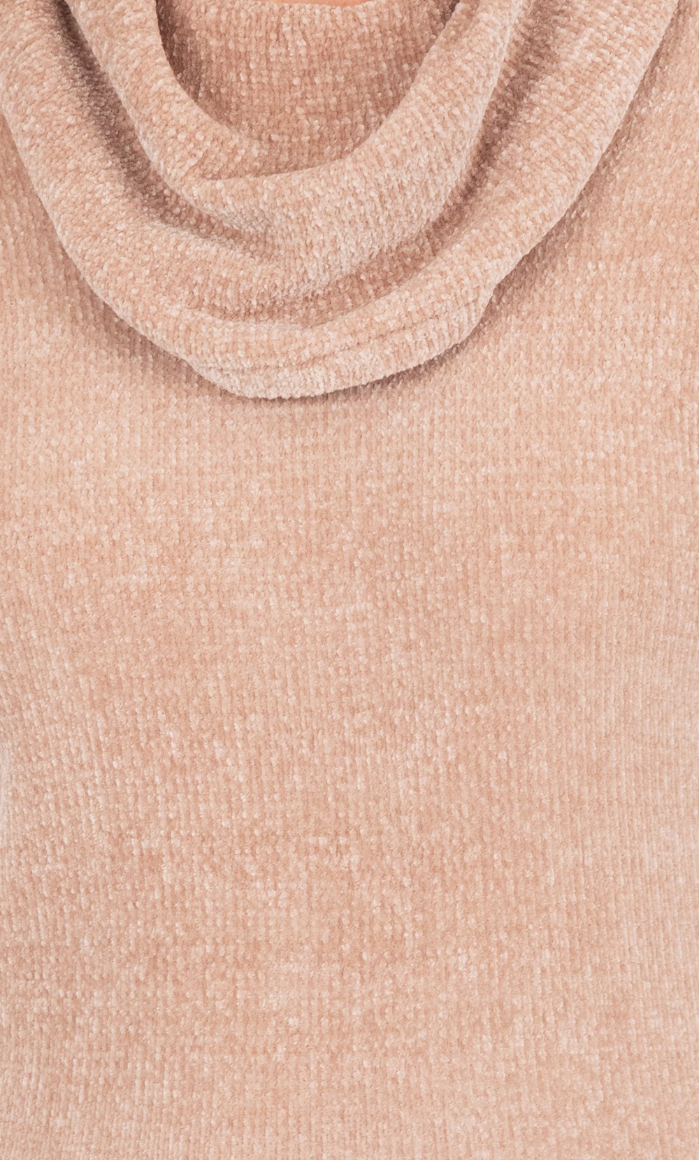 Cowl Neck Chenille Knit Top