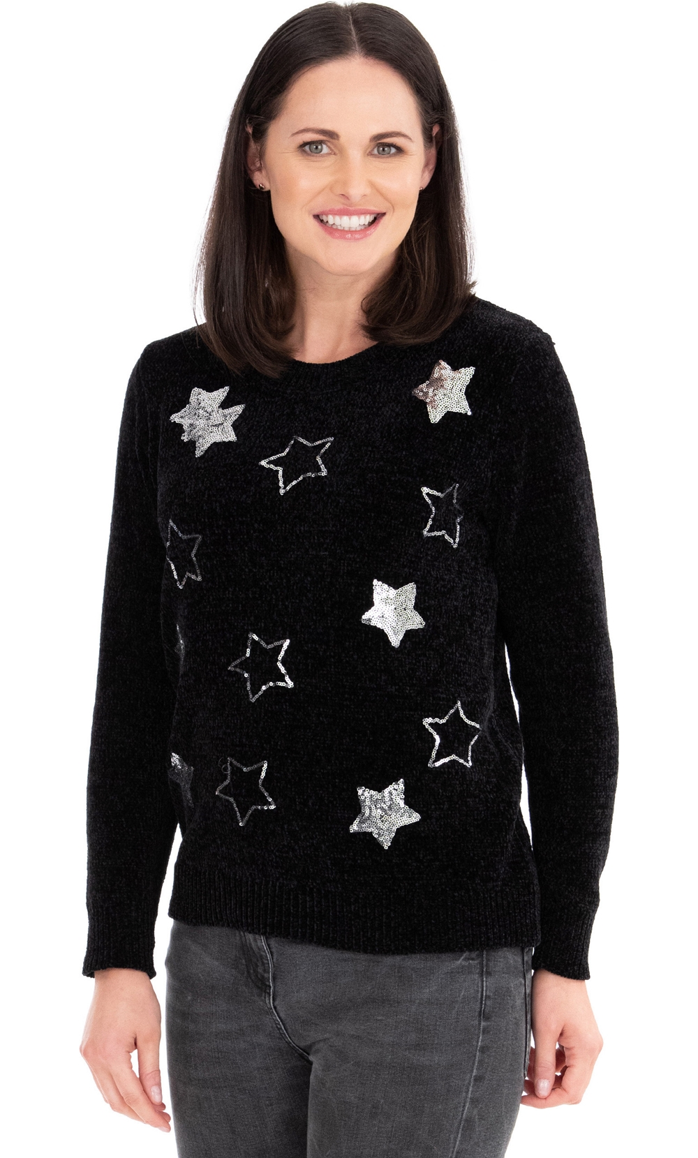 Festive Star Knitted Top