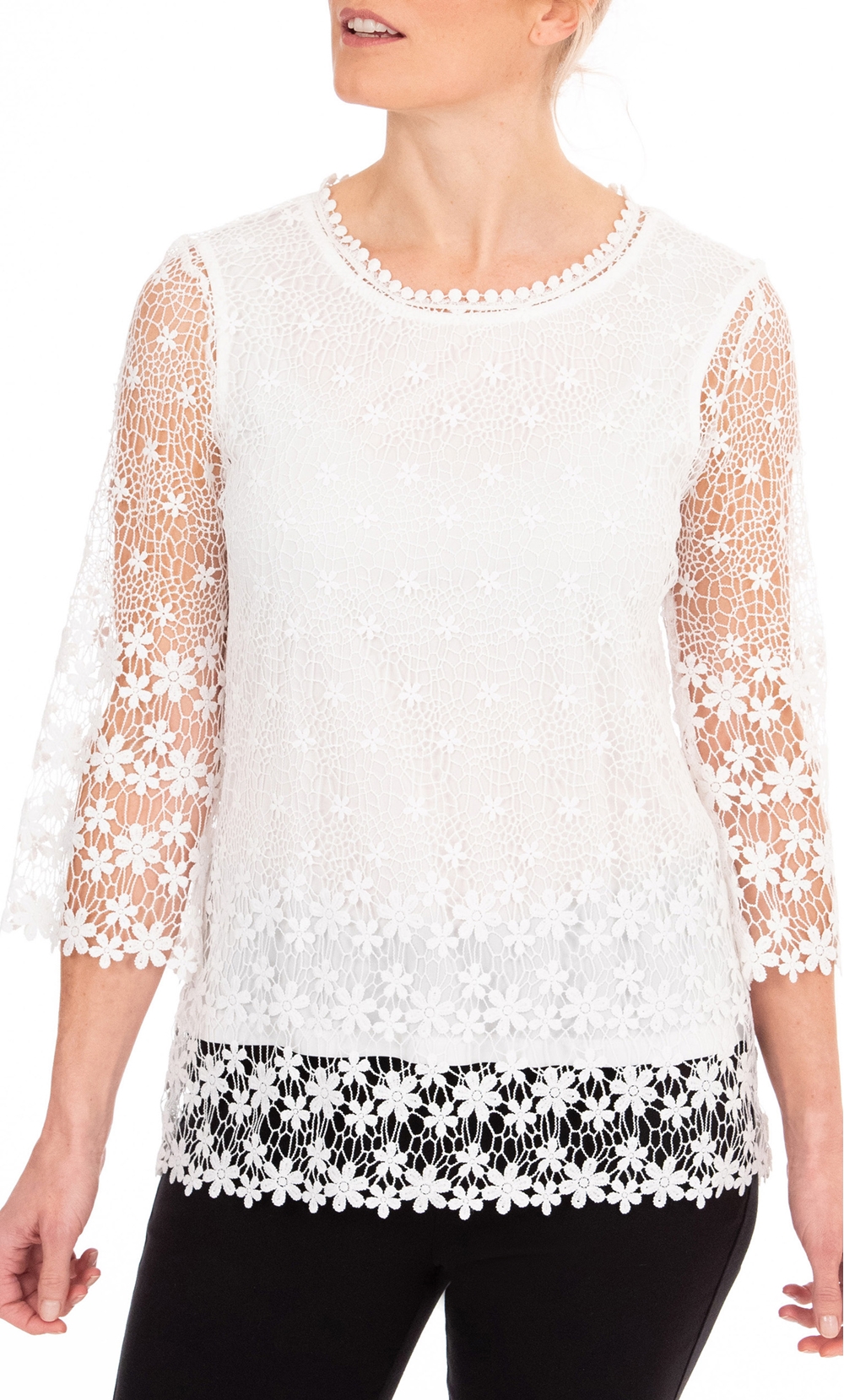 Anna Rose Lace Top