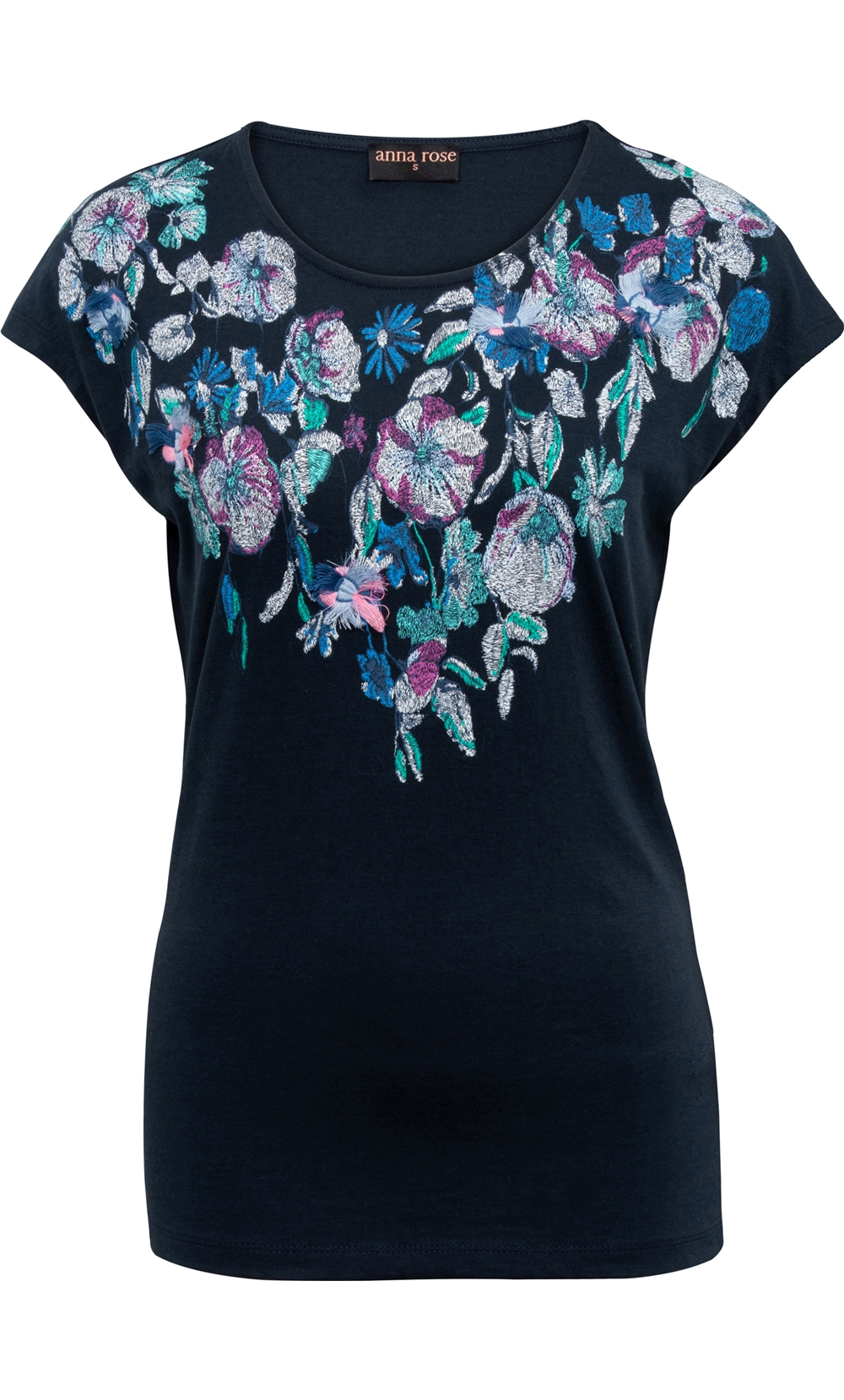 Anna Rose Placement Printed Top