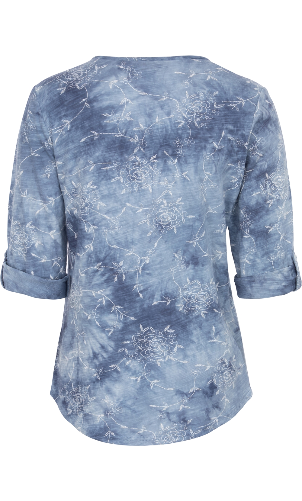 Anna Rose Print And Tie Dye top