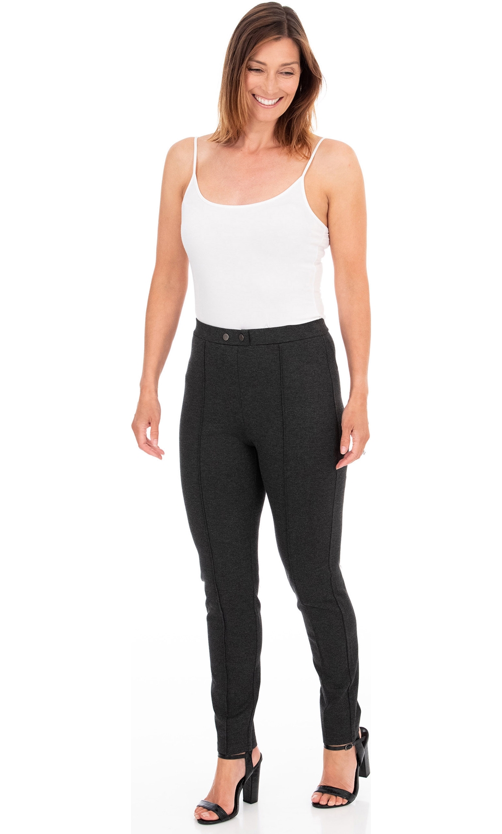 Pull On Ponte Trousers