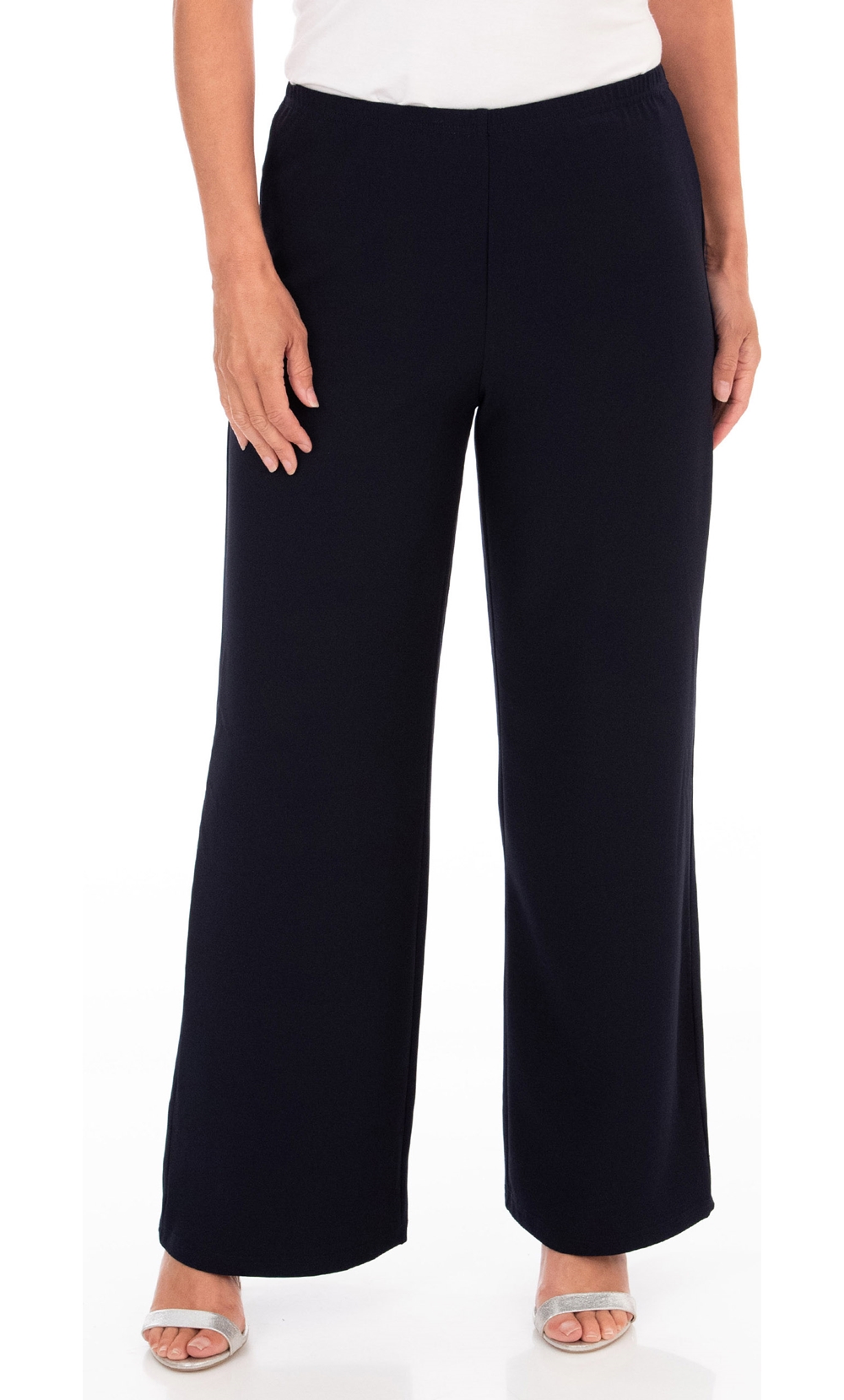 Anna Rose Wide Leg Pull On Trousers