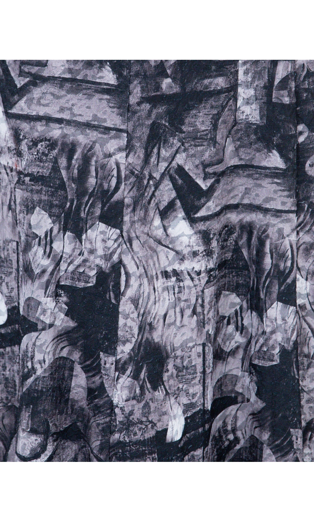 Anna Rose Abstract Print Midi Skirt