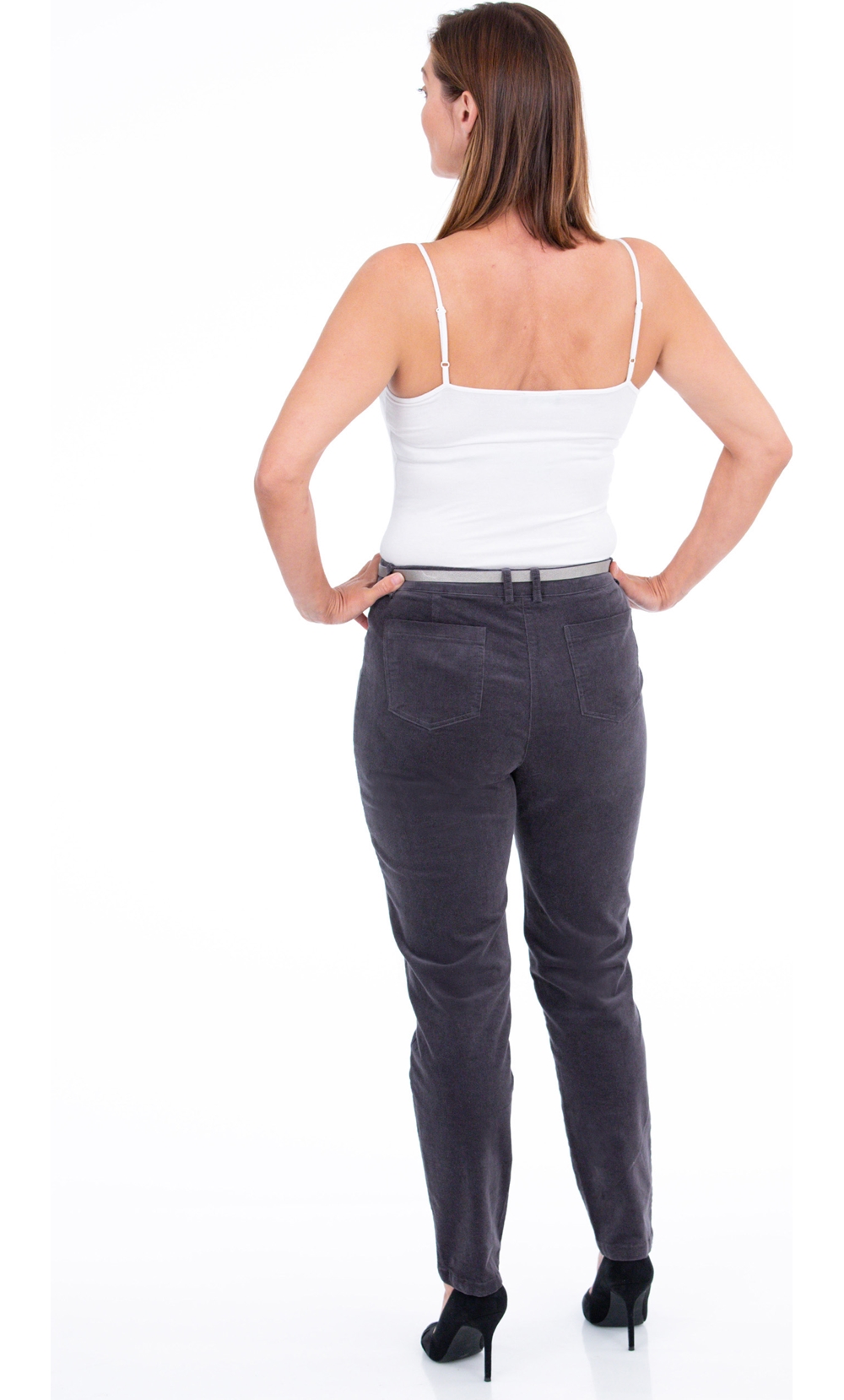 Slim Leg Cord Trousers