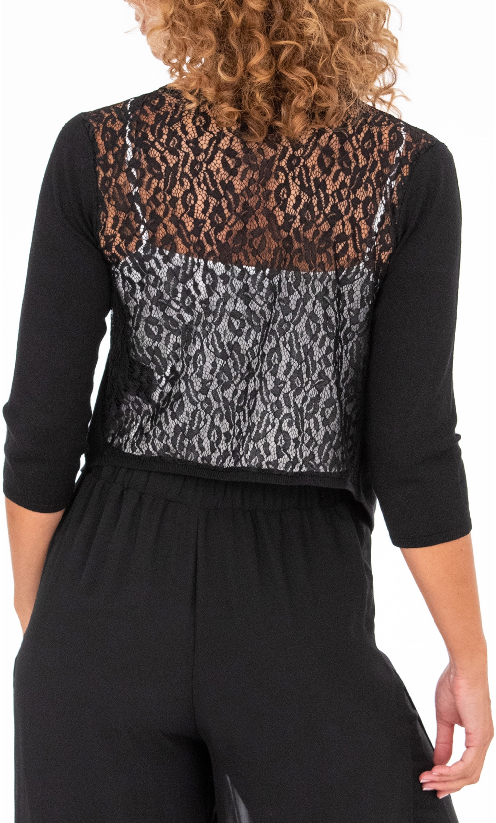 Anna Rose Lace Back Cover Up