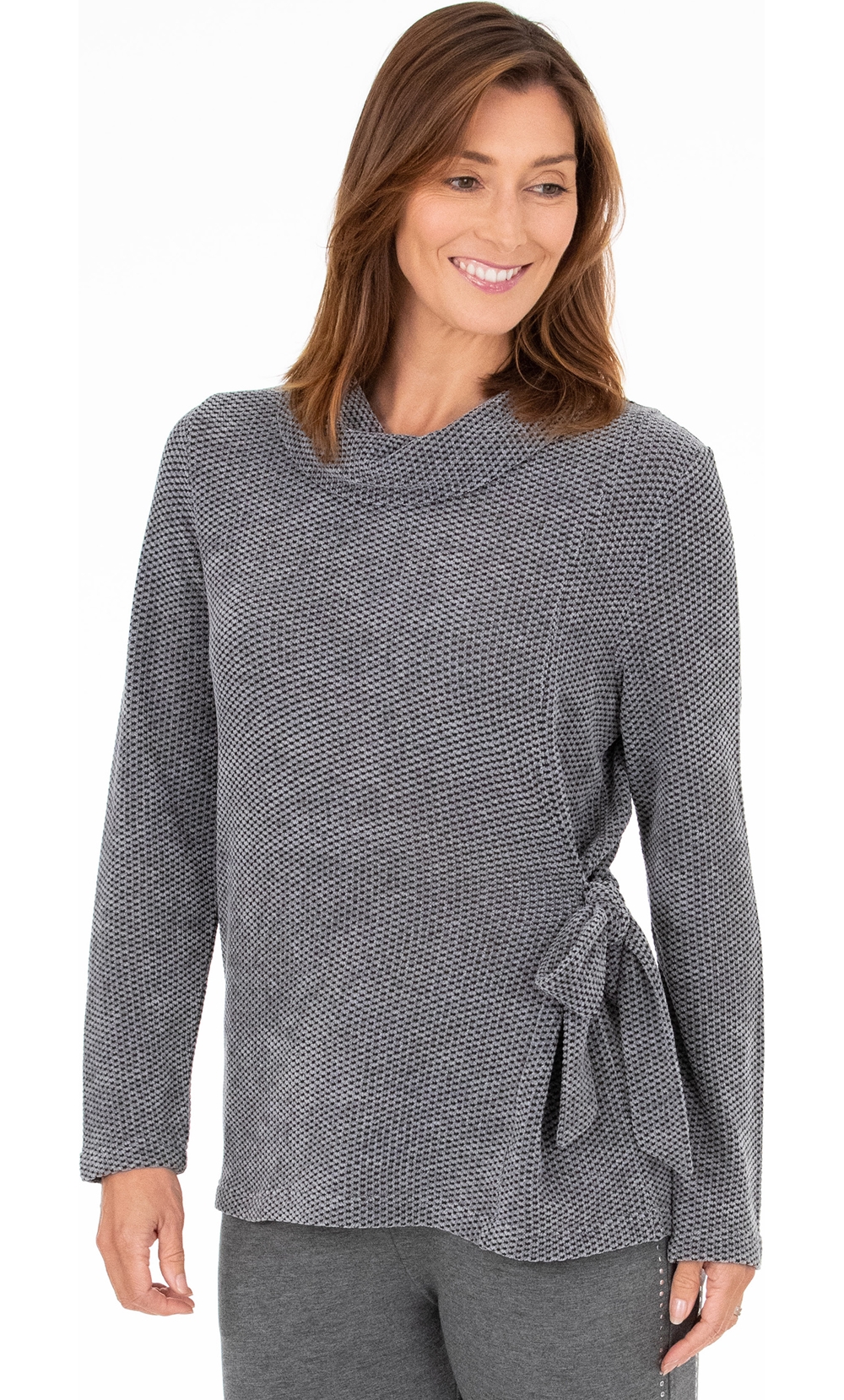 Supersoft Knitted Side Tie Top