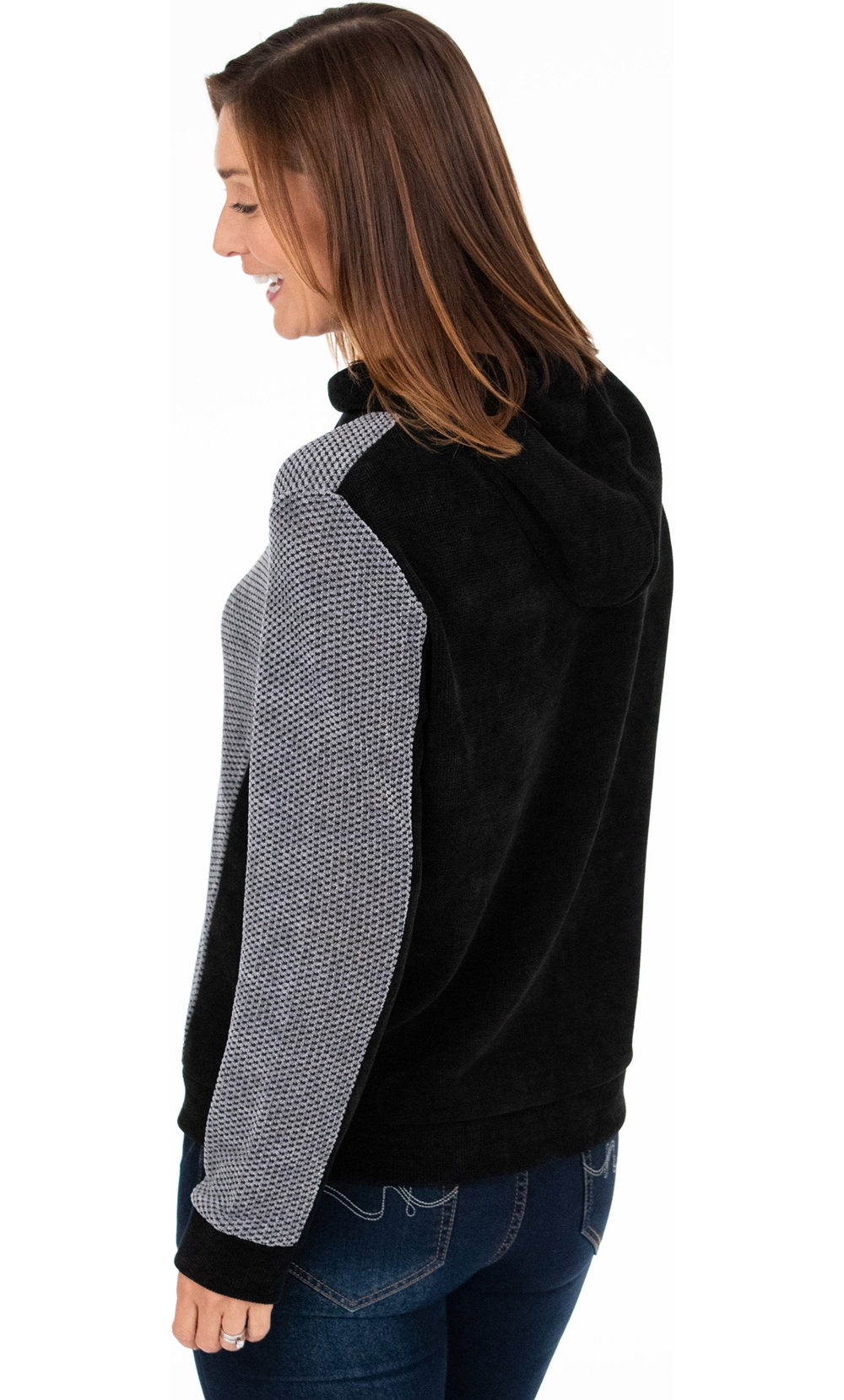 Supersoft Knitted Long Sleeve Hoodie