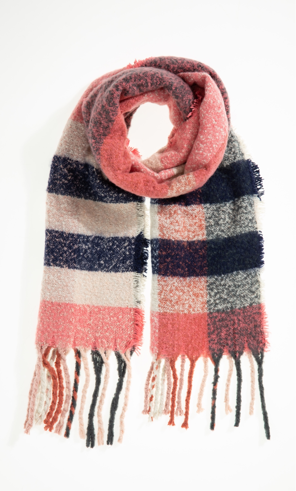 Multi Check Scarf