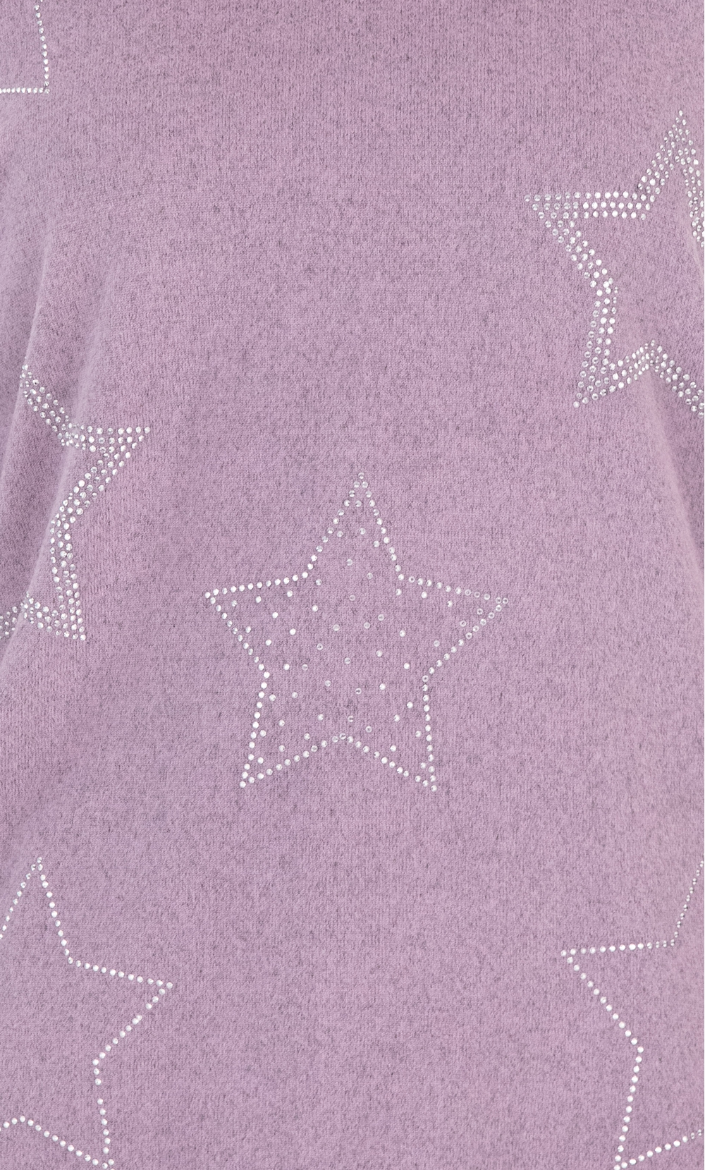 Supersoft Brushed Knit Embellished Star Loungewear Top