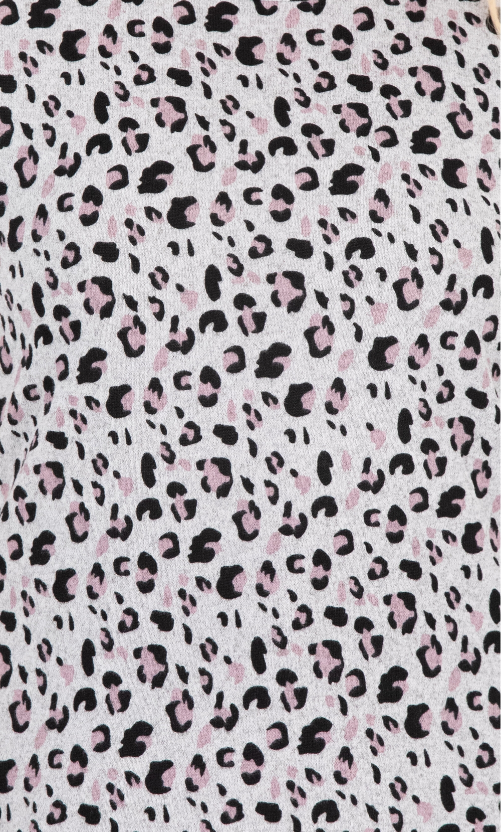 Supersoft Leopard Print Short Sleeve Tshirt
