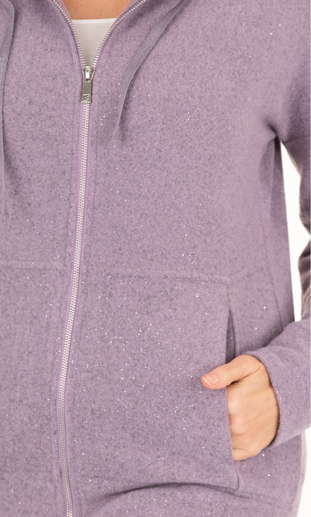 Supersoft Shimmer Lounge Hoodie