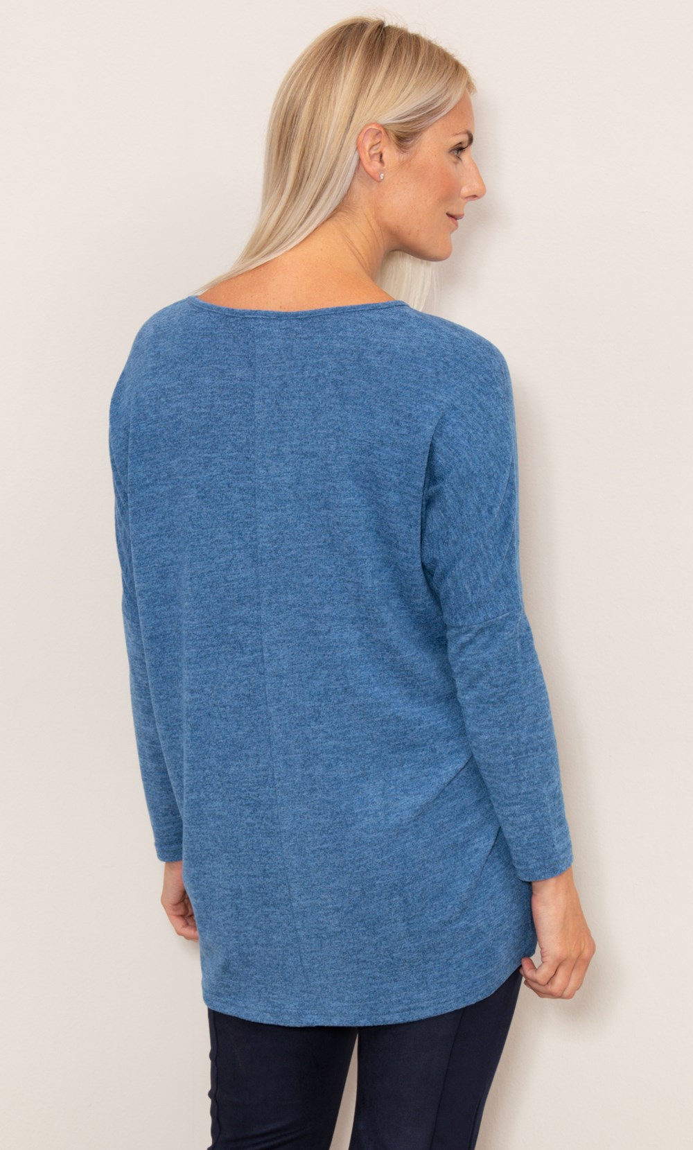 Oversized Cross Over Knitted Tunic