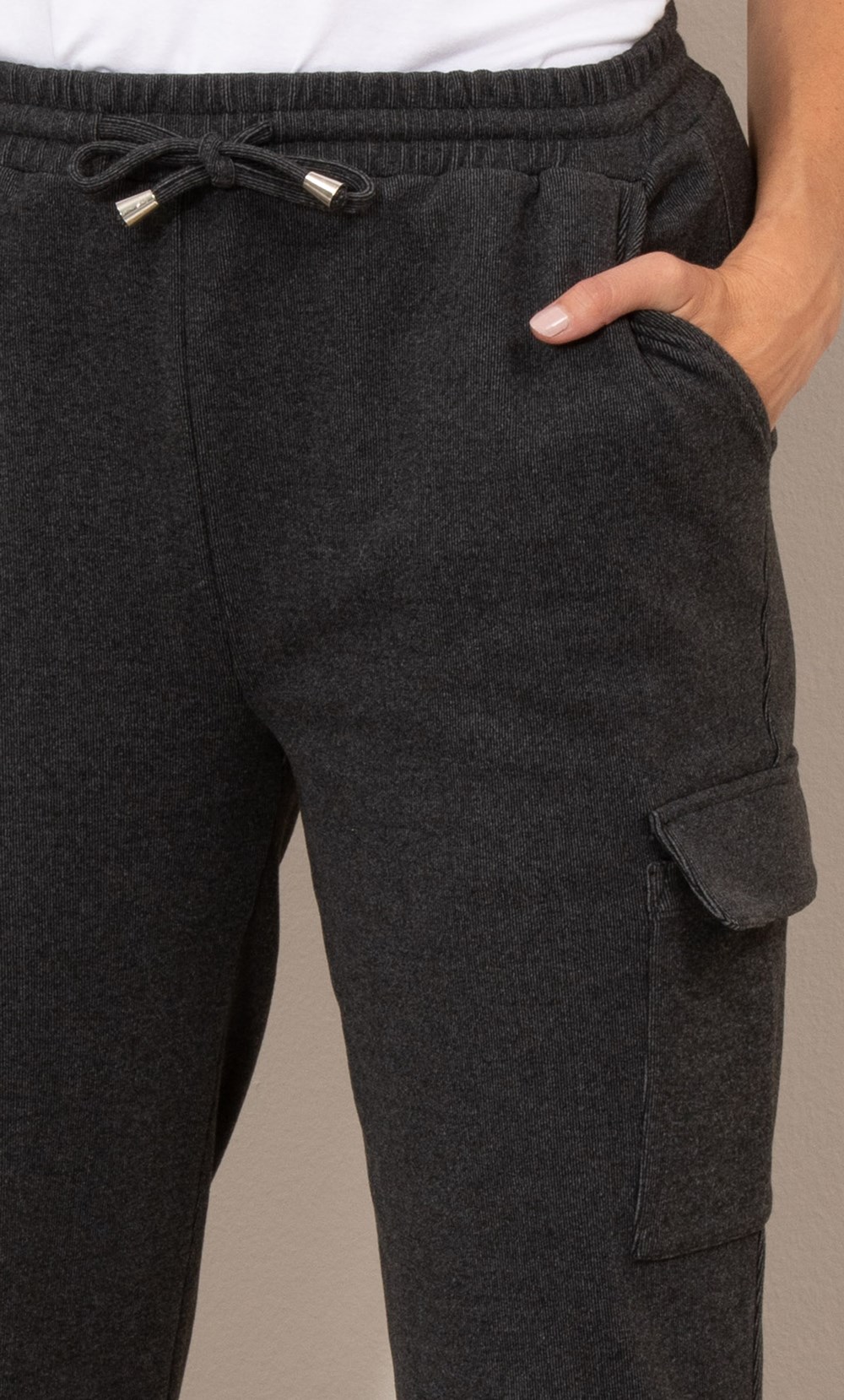 Cargo Pocket Jersey Joggers