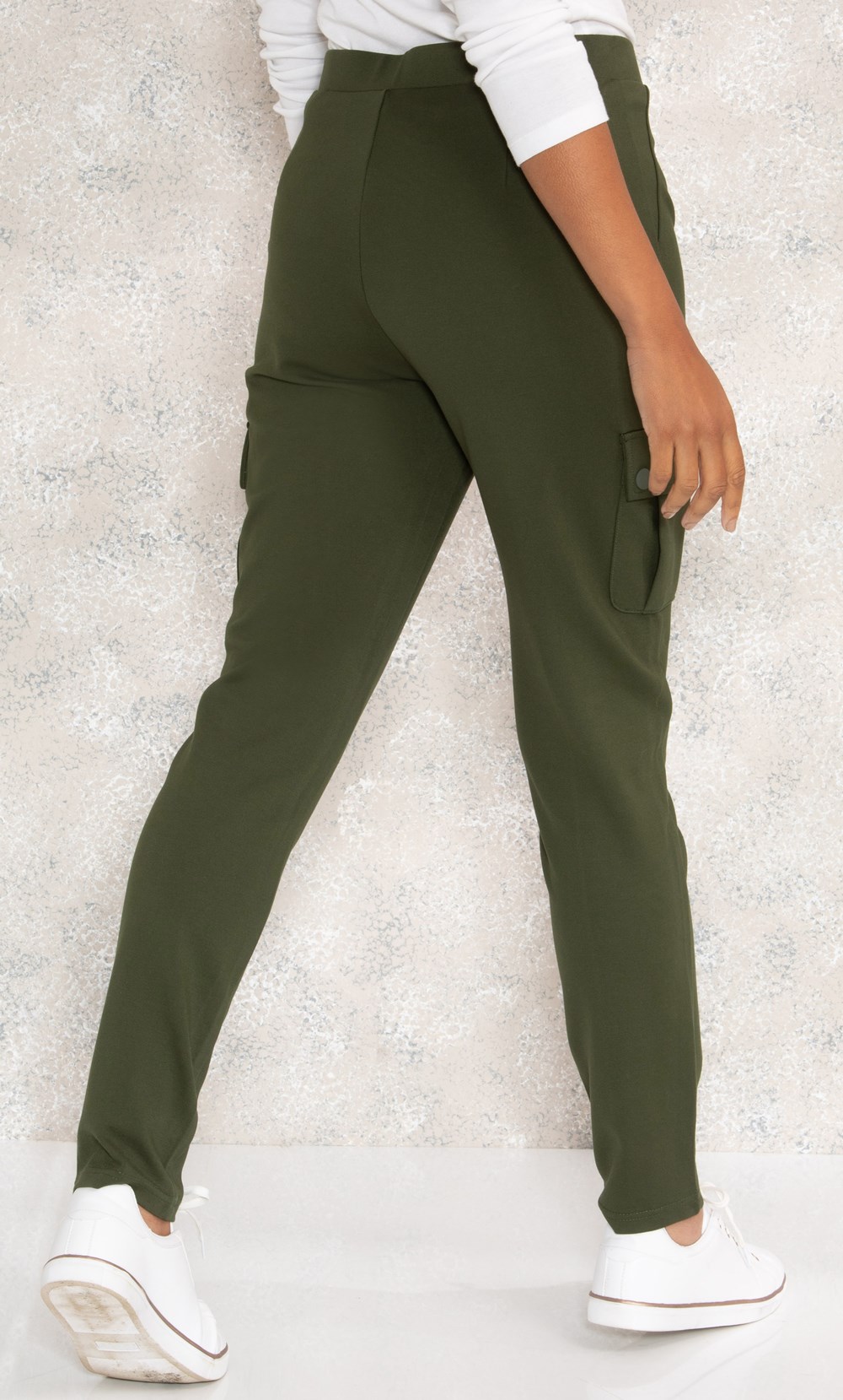 Ponte Pull On Cargo Pocket Trousers