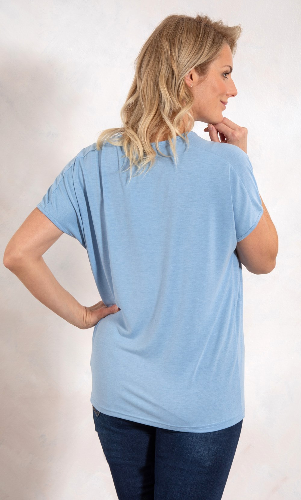 Oversized Jersey Lounge Top