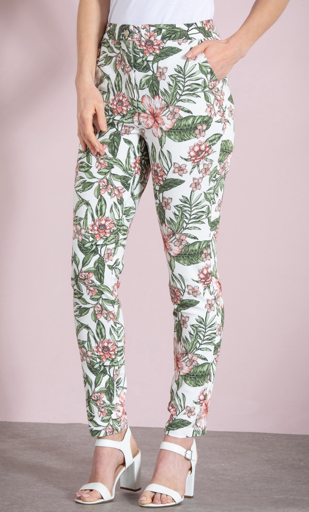 Botanical Slim Leg Trousers