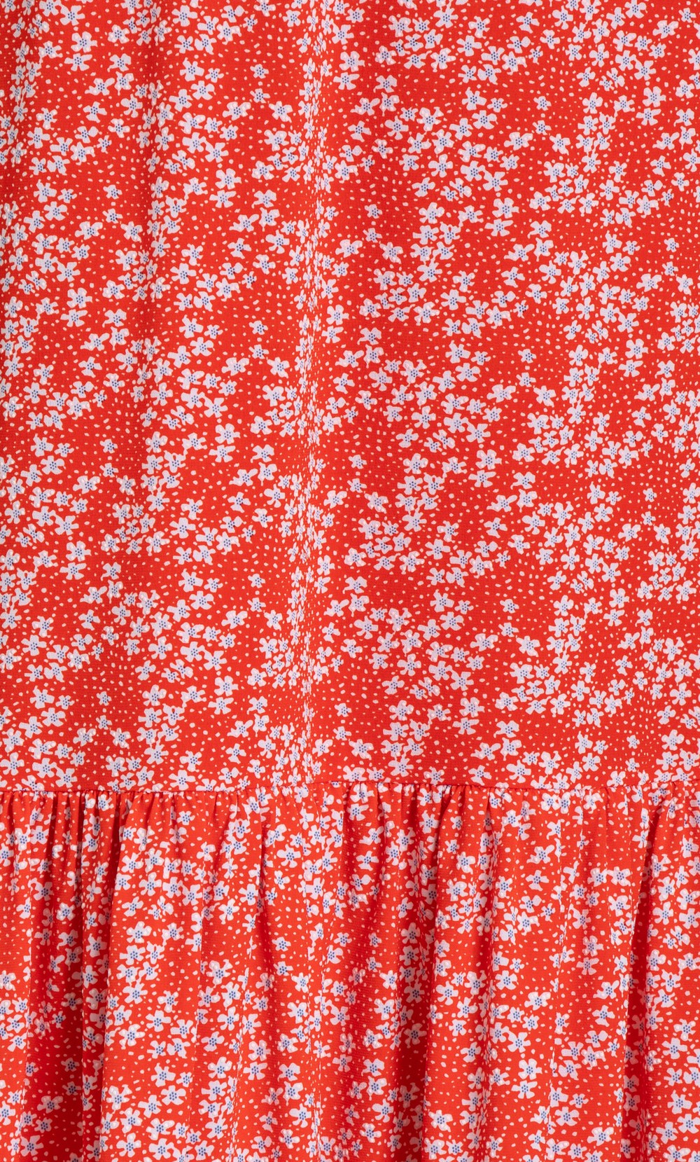 Anna Rose Dainty Floral Print Jersey Midi Skirt