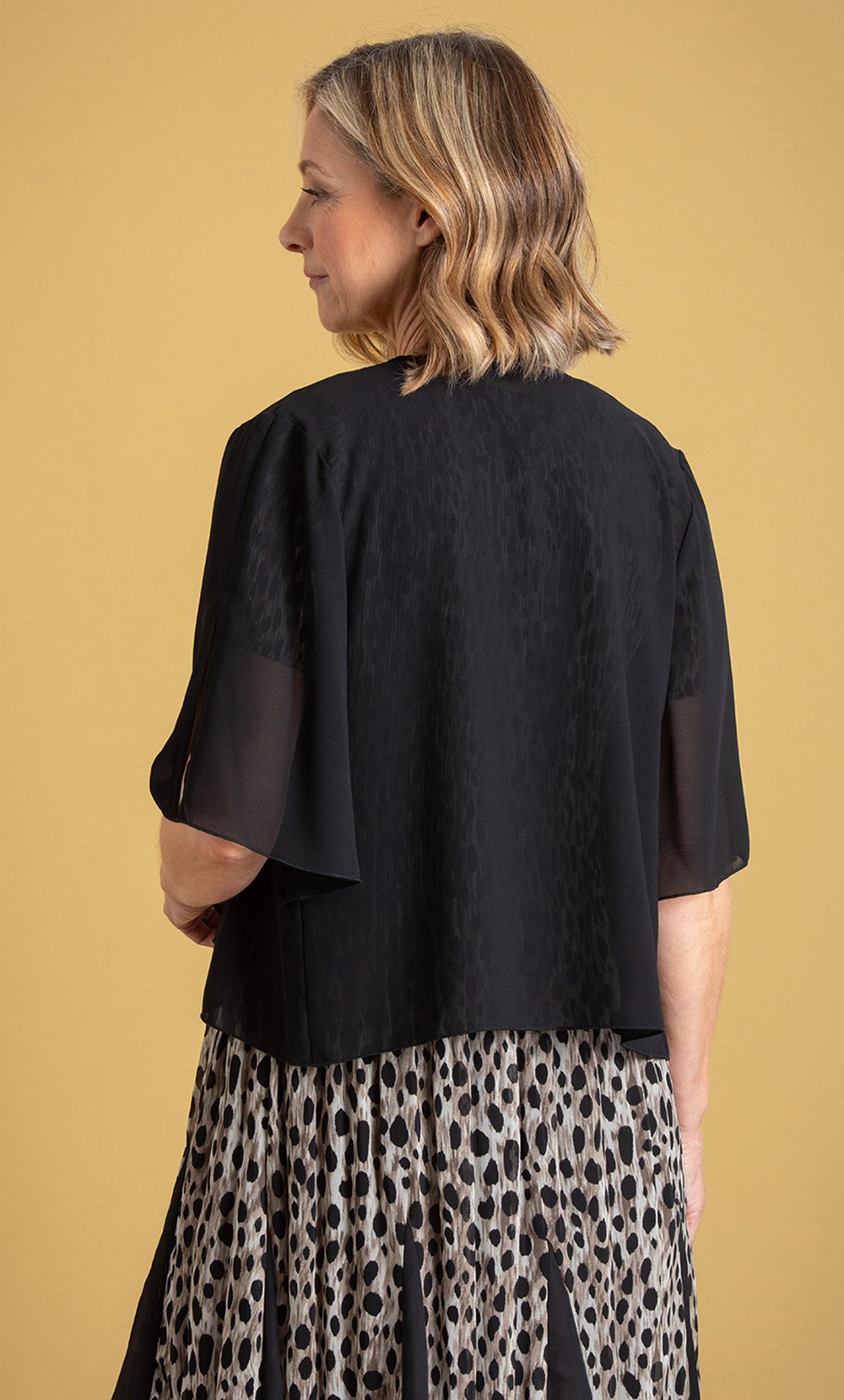 Anna Rose Chiffon Shrug Cover Up