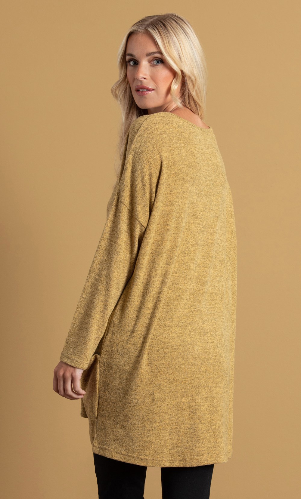 Oversized Knitted Tunic