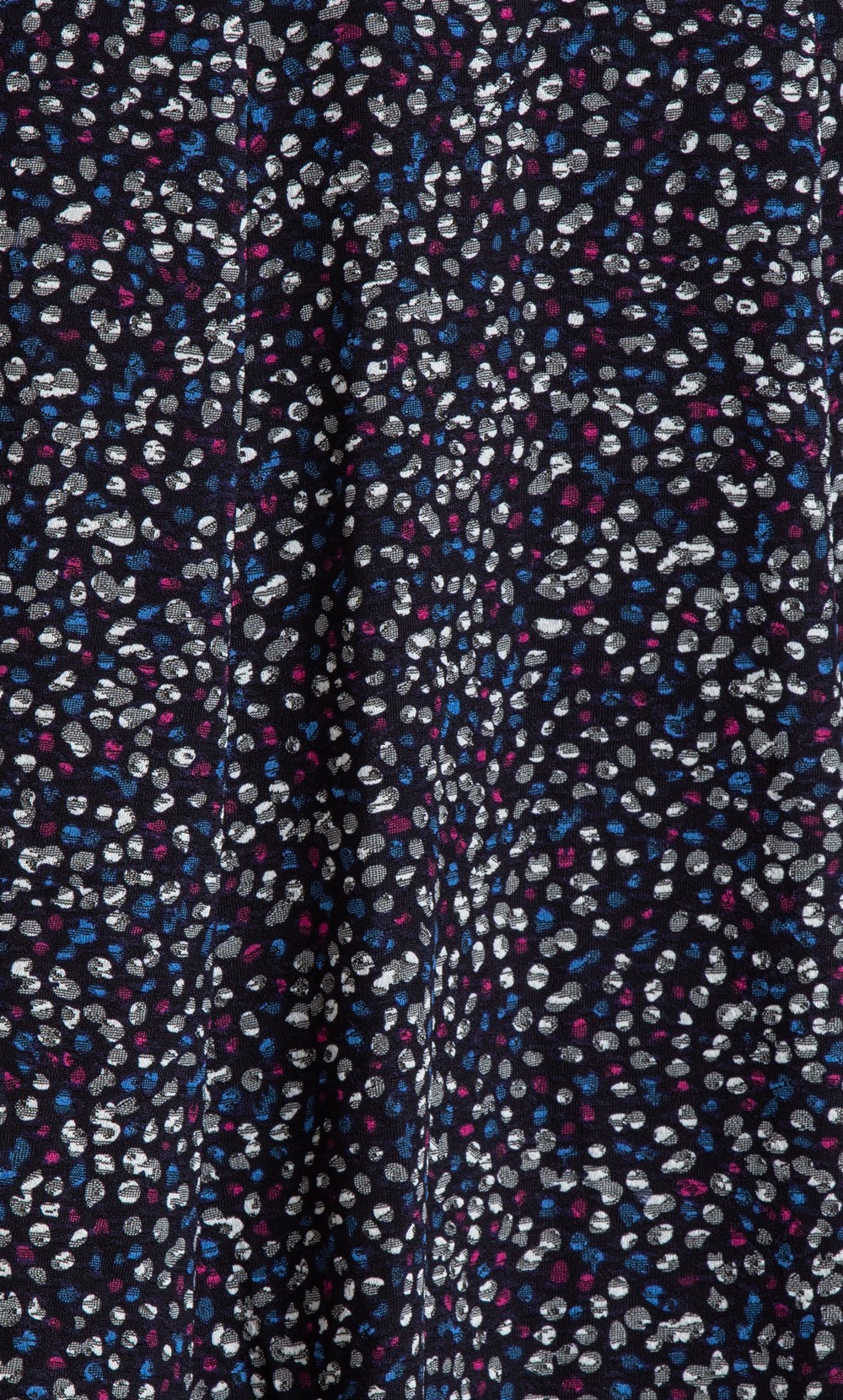 Anna Rose Spot Print Panelled Midi Skirt