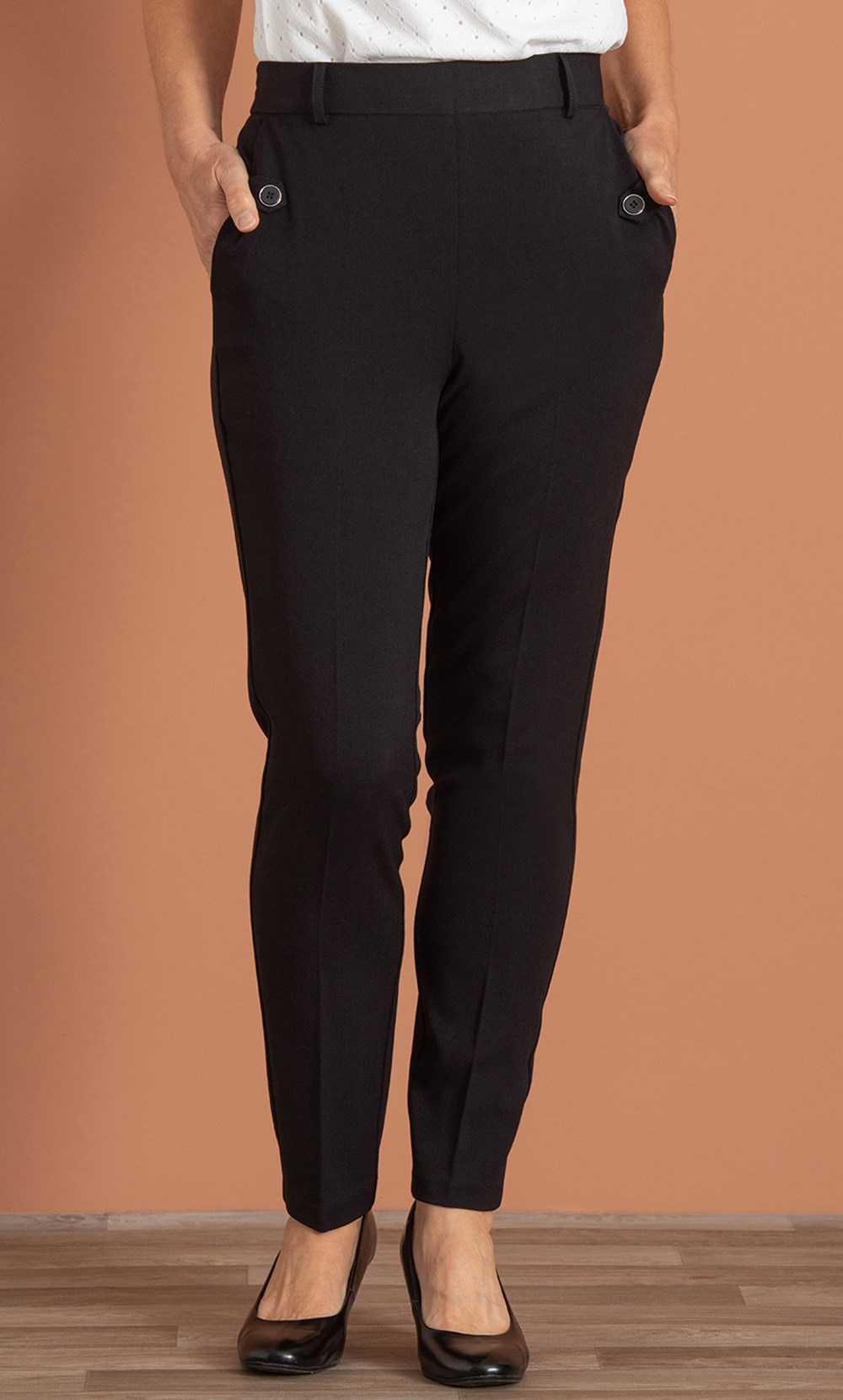 Anna Rose Slim Leg Trousers 29 Inch