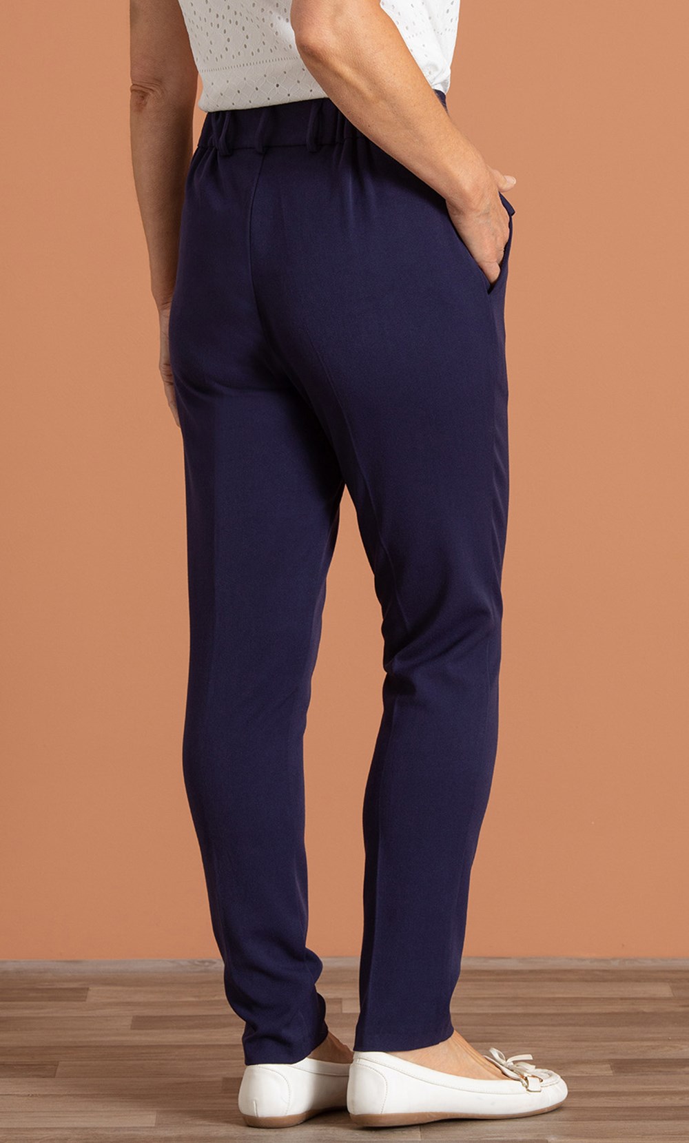 Anna Rose Slim Leg Trousers 29 Inch