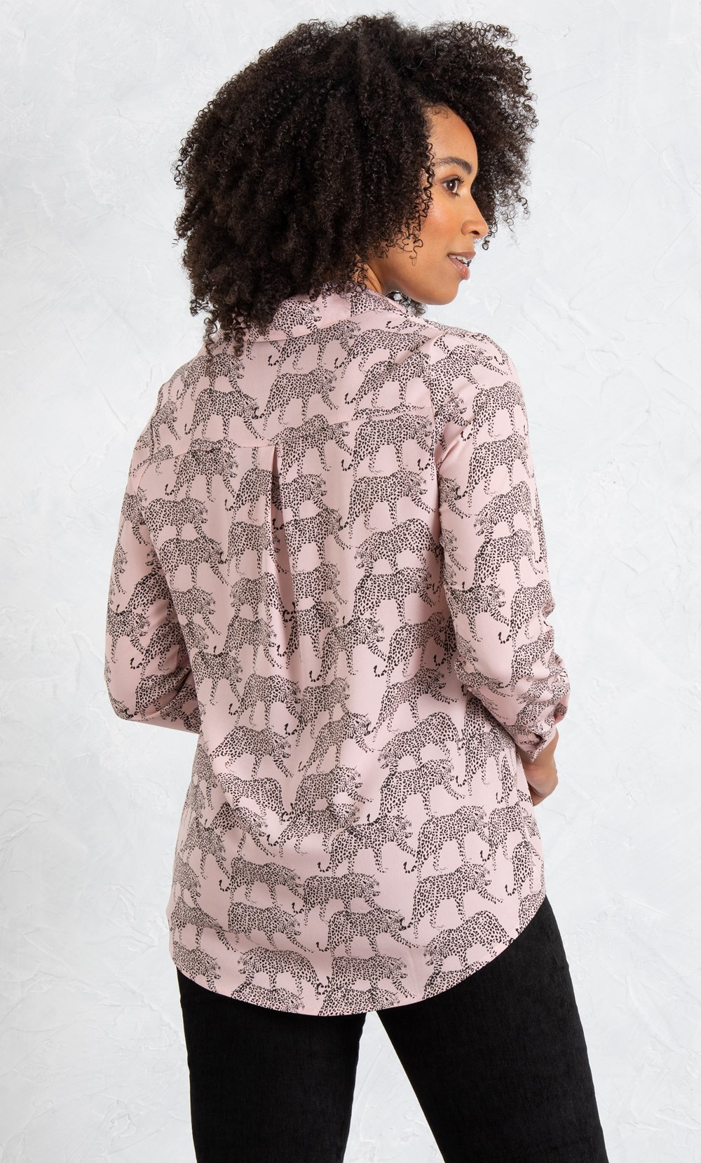 Long Sleeve Leopard Shirt