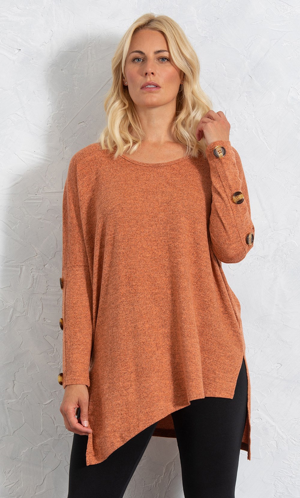 Oversized Knitted Tunic