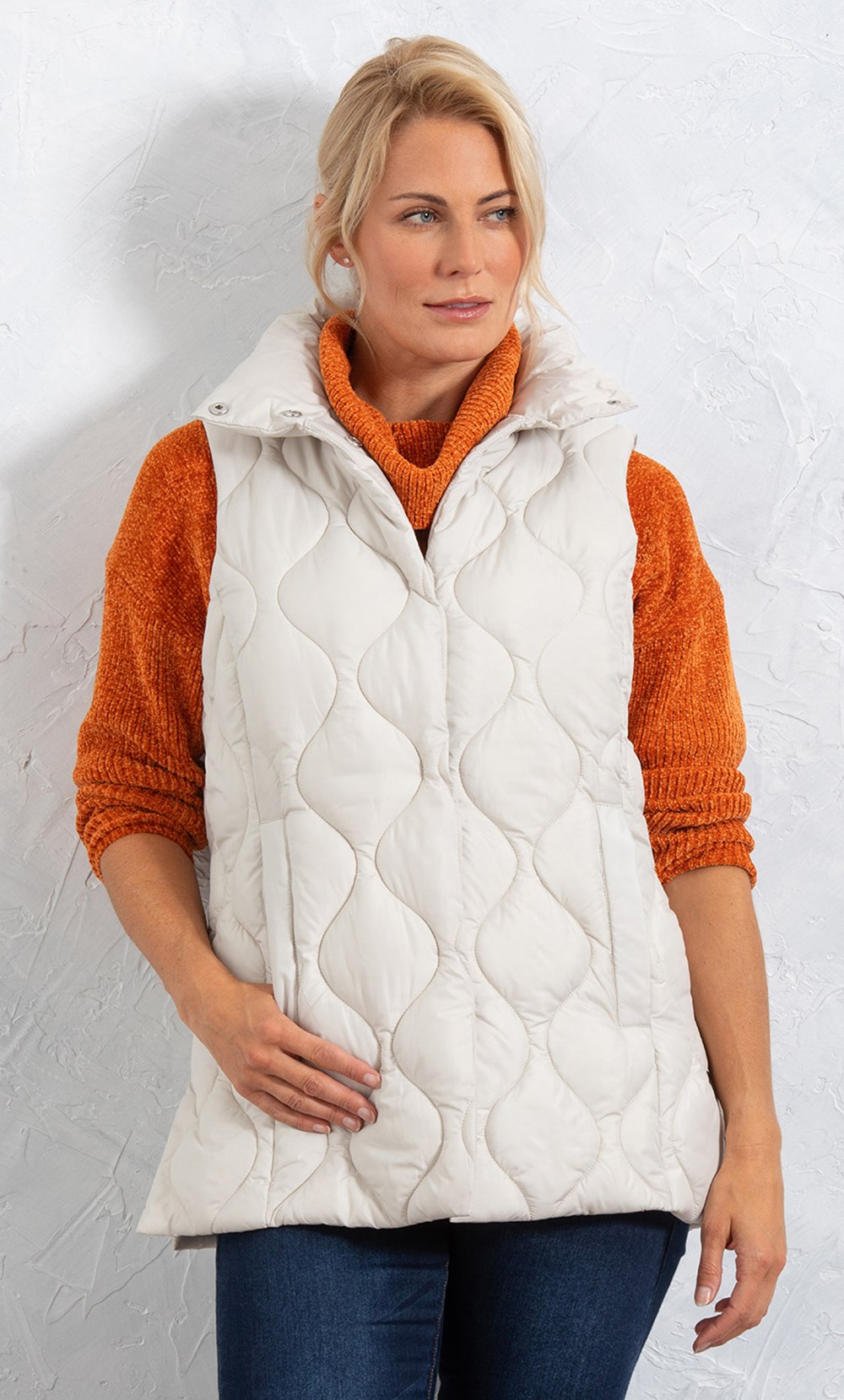 Wave Padded Gilet