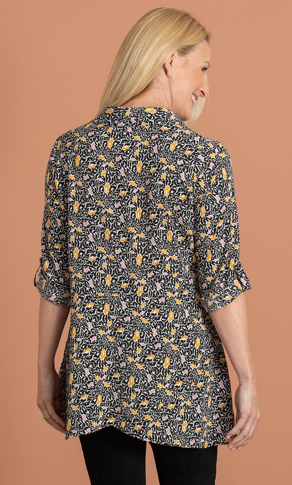 Anna Rose Printed Blouse