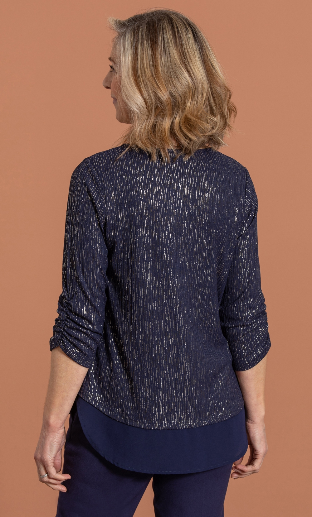 Anna Rose Shimmer Top