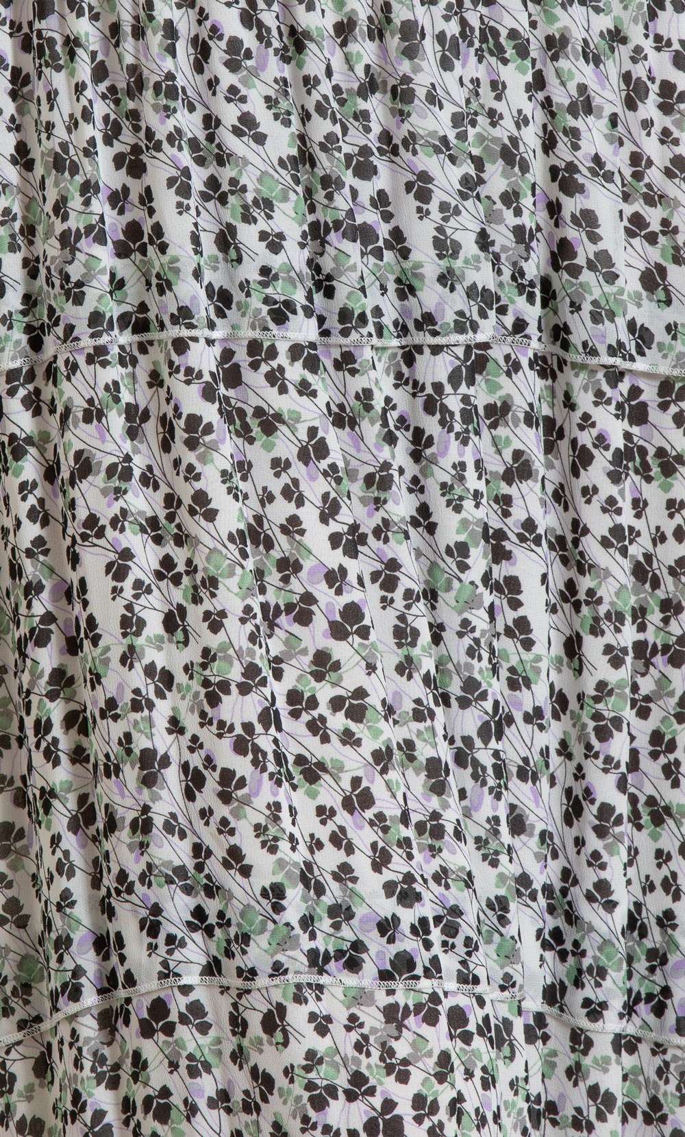 Anna Rose Printed Layered Chiffon Midi Dress