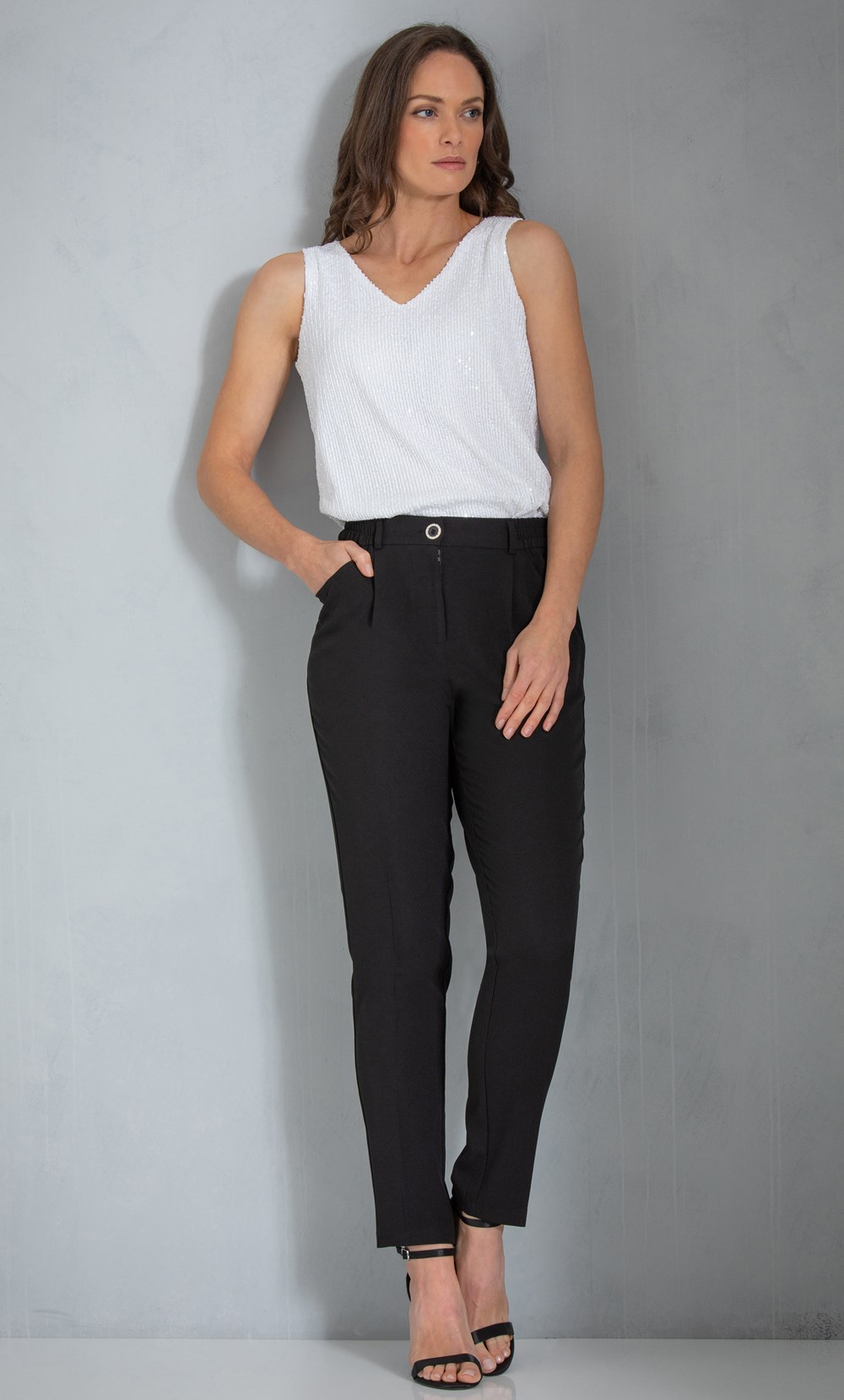 Technical Cotton Tapered Trousers Calvin Klein® | K10K112382BEH
