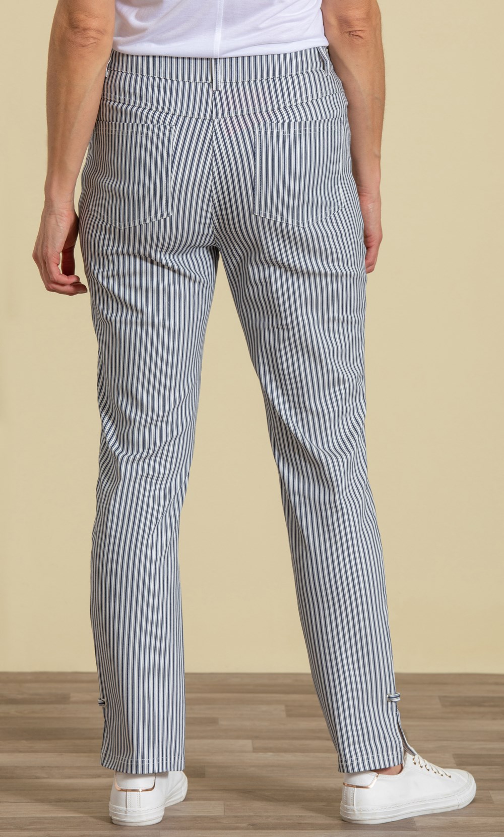 Full Length Striped Trousers