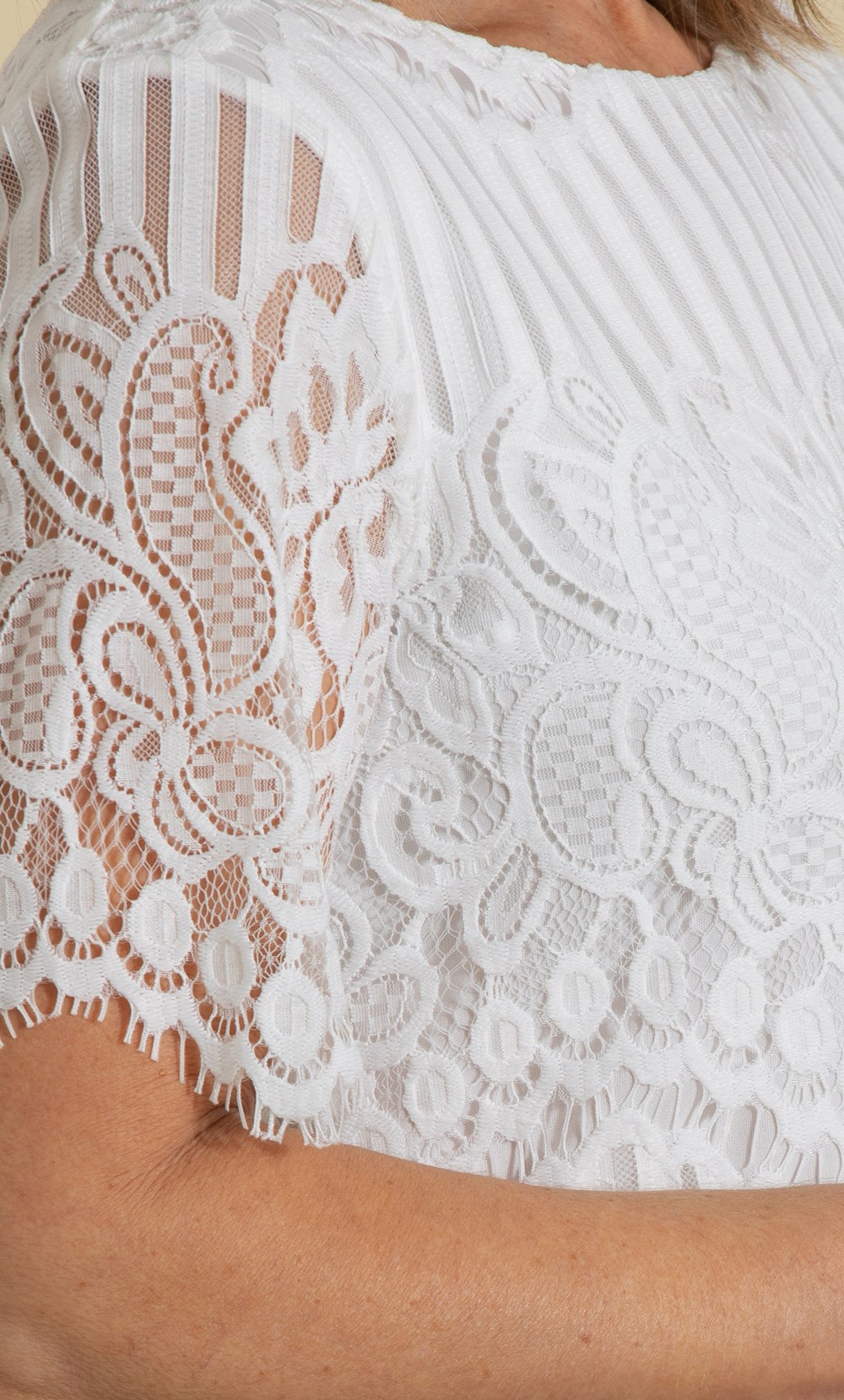Anna Rose Crochet Lace Top