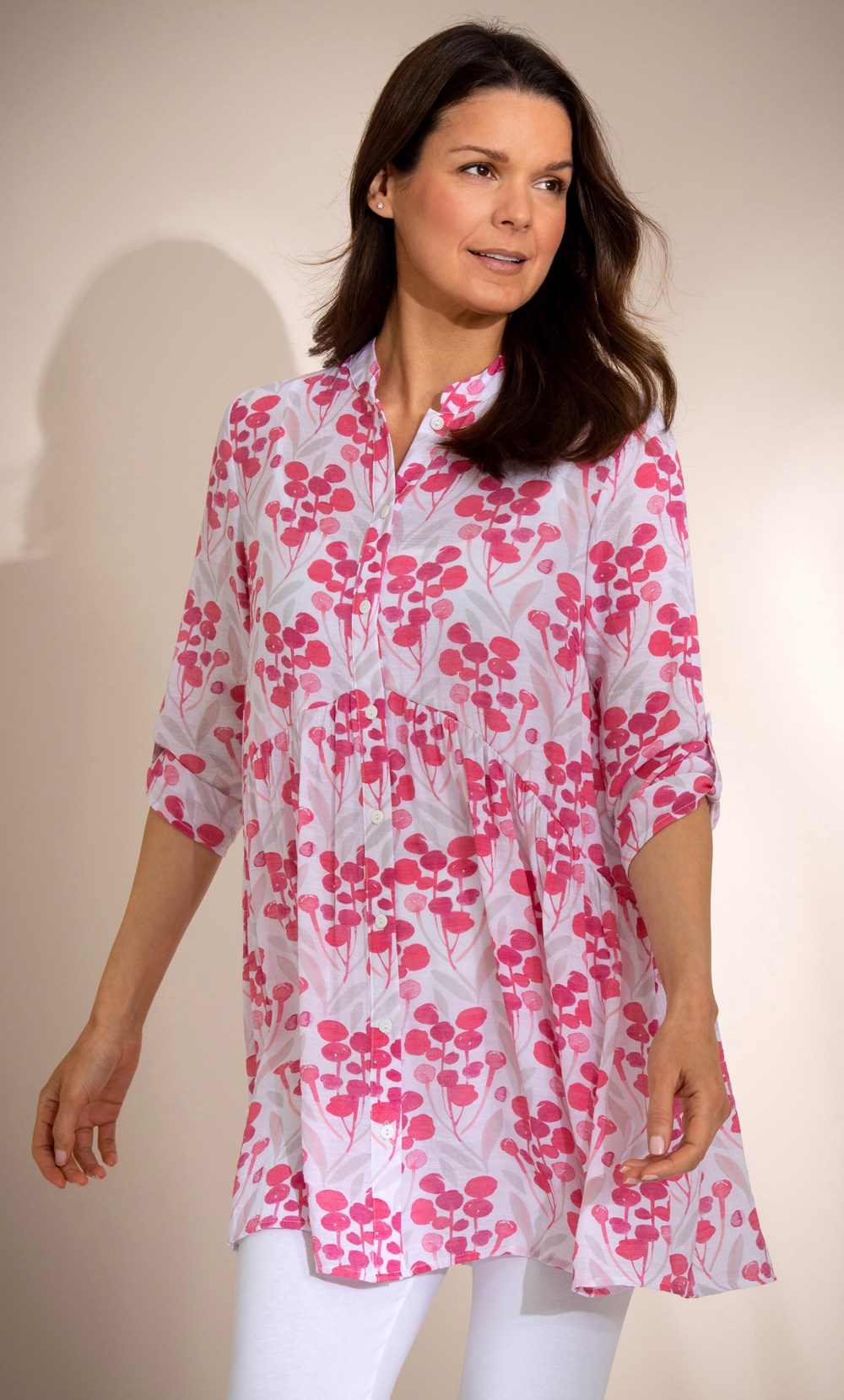 Printed Relaxed Fitting Shirt