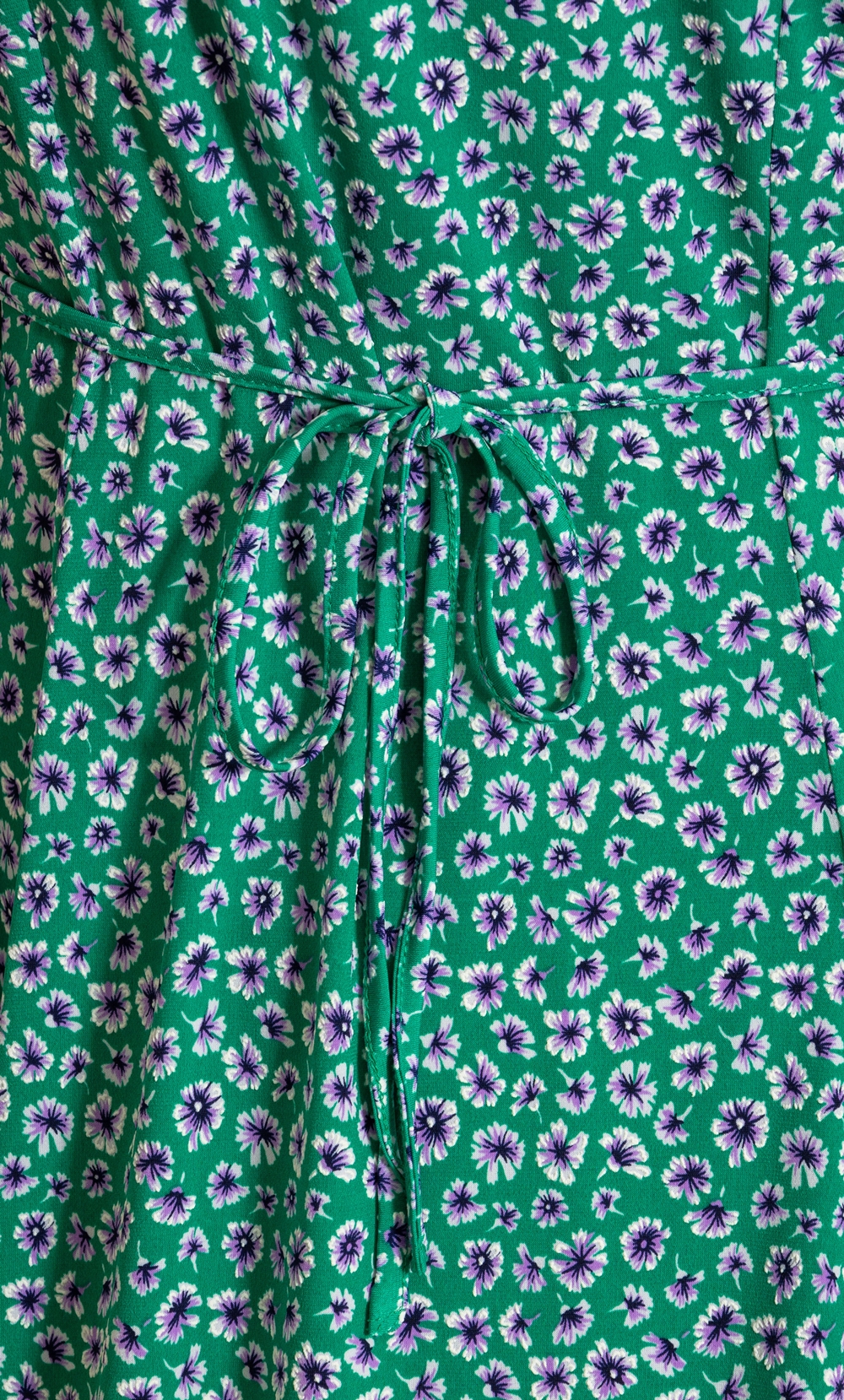 Anna Rose Floral Textured Jersey Midi Dress