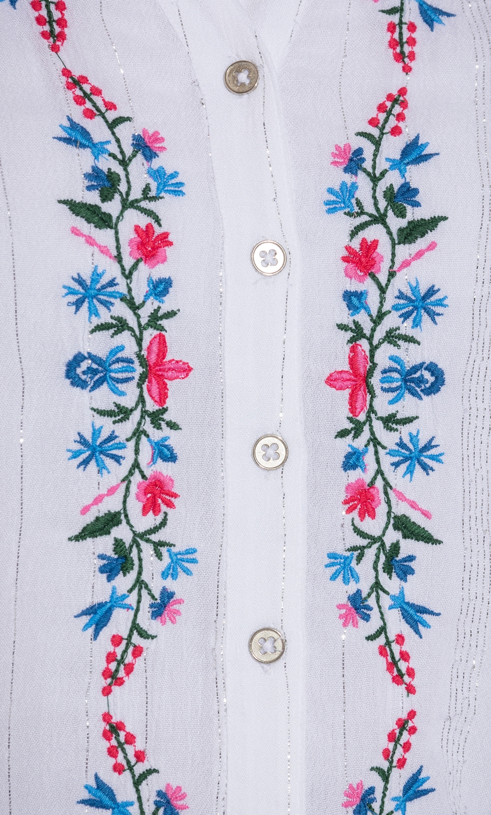 Anna Rose Embroidered Blouse