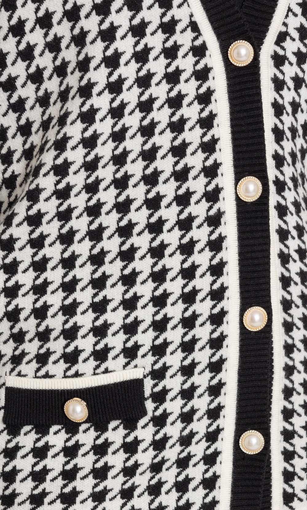 Anna Rose Dogtooth Cardigan