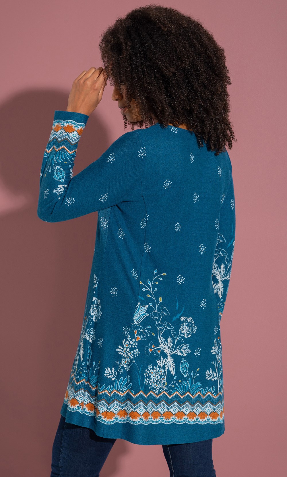 Garden Border Print Tunic