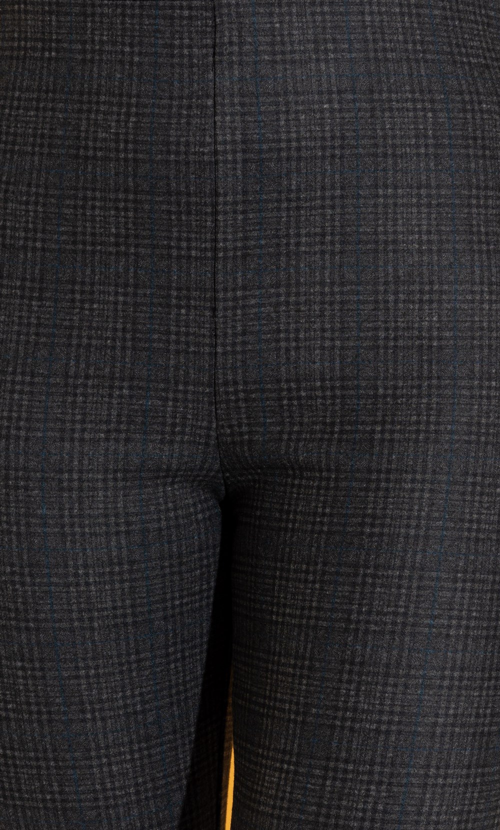 Slim Leg Pull On Check Trouser