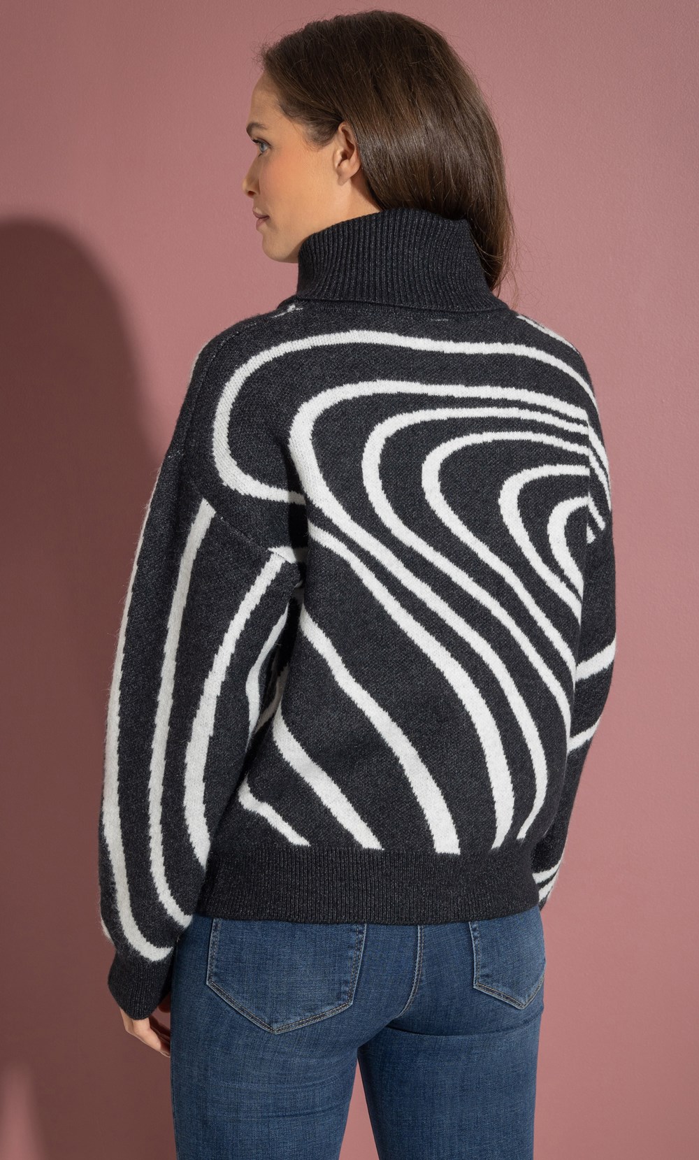 Oversized Cowl Neck Jumper