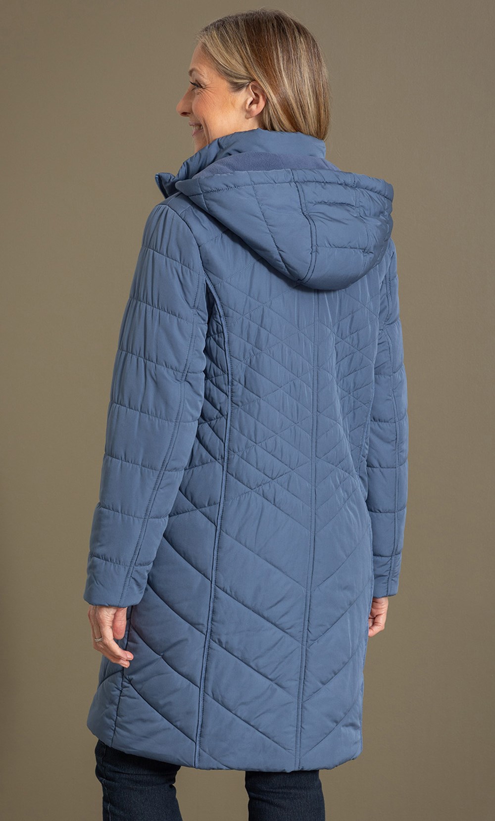 Anna Rose Hooded Padded Coat