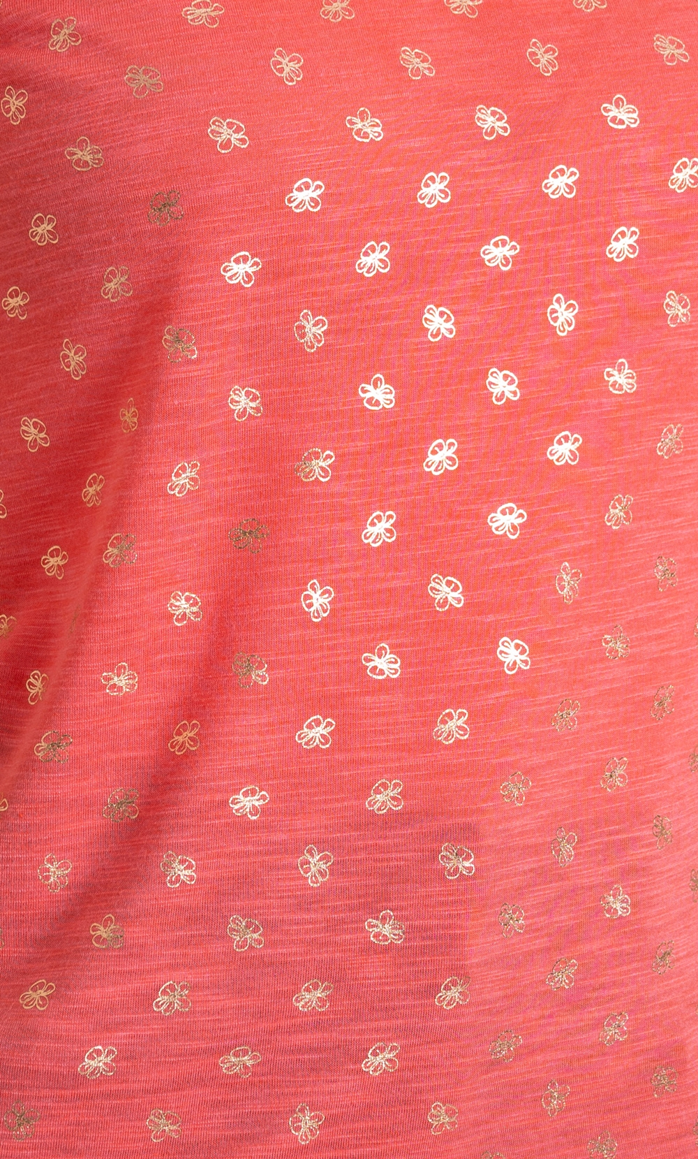 Anna Rose Foil Printed Jersey Top