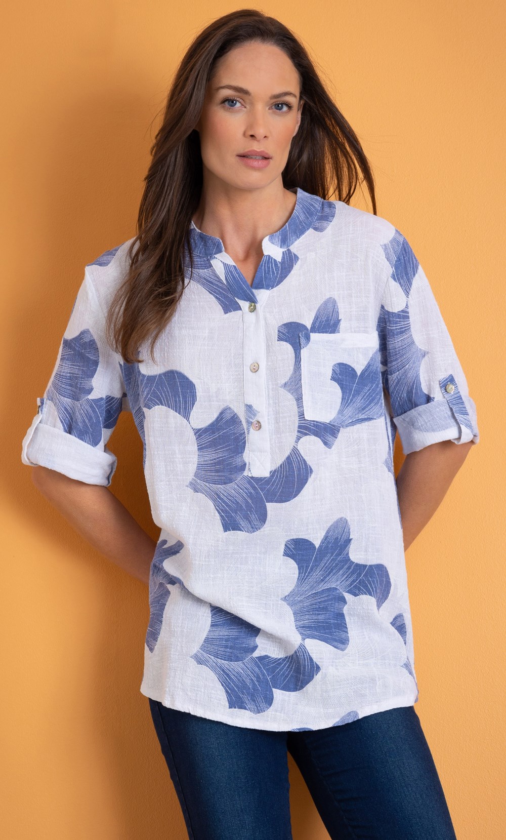 Printed Cotton Top