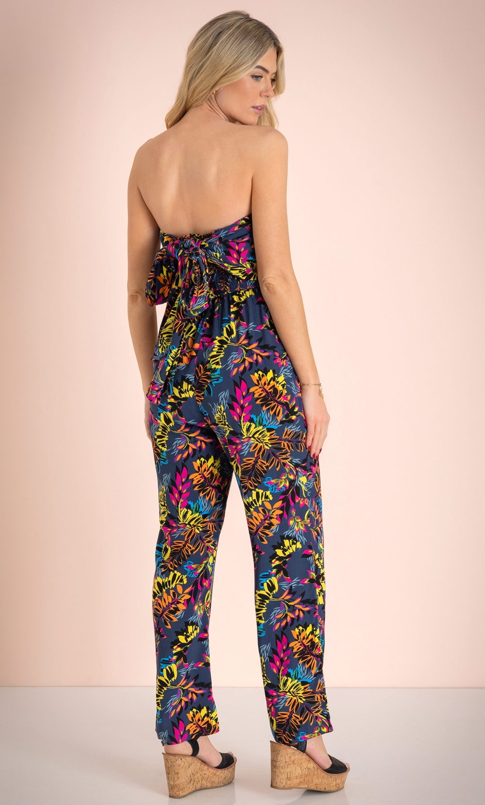 Multi Way Printed Jumpsuit